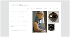 Desktop Screenshot of markgriffithspottery.co.uk